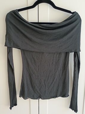Skims Sheer Modal off Shoulder M NWT